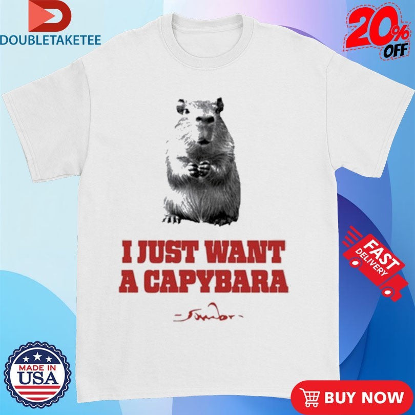 Sombr I Just Want A Capybara Unisex , , , Long Sleeve Tee