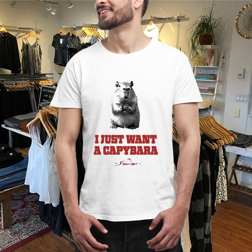 Sombr I Just Want A Capybara Unisex , , , Long Sleeve Tee