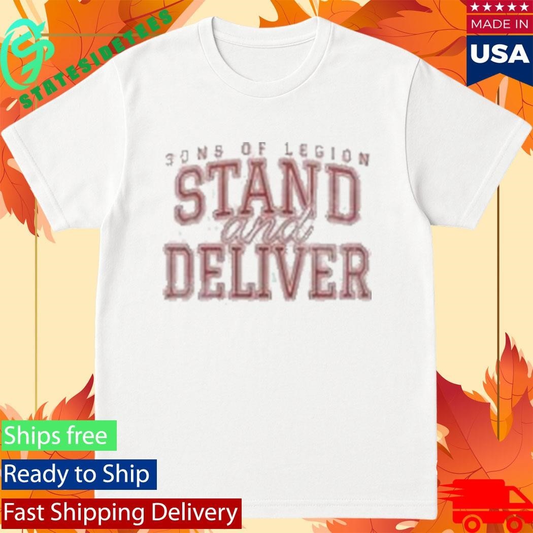 Sons of Legion Stand And Deliver Indiana Shirt Unisex , , , Long Sleeve Tee