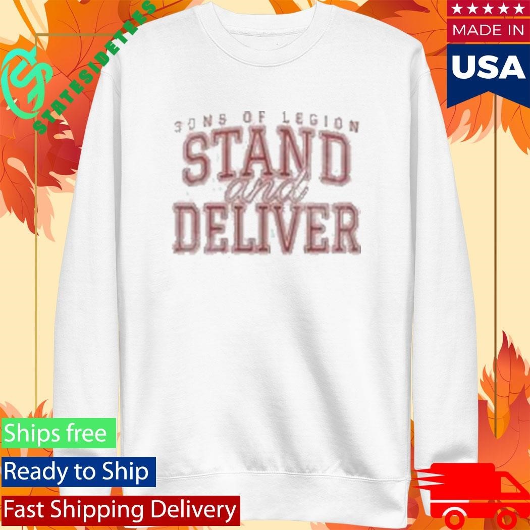 Sons of Legion Stand And Deliver Indiana Shirt Unisex , , , Long Sleeve Tee