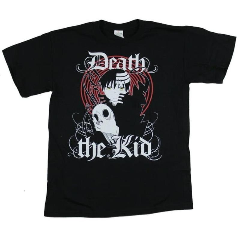 Soul Eater Death Kid Ornate Gildan Quality Cotton Everyday Basic Never Outdated T-Shirts