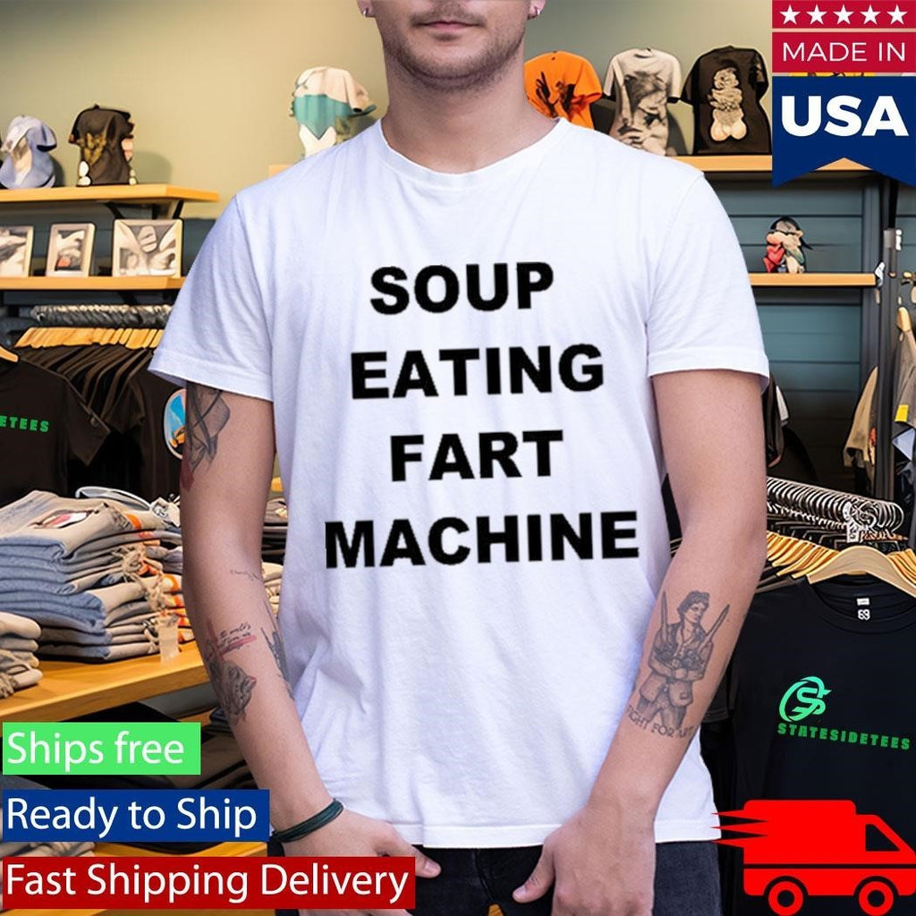 Soup Eating Fart Machine Unisex , , , Long Sleeve Tee