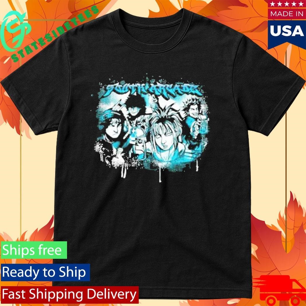 South Arcade Black Tour Shirt Unisex , , , Long Sleeve Tee