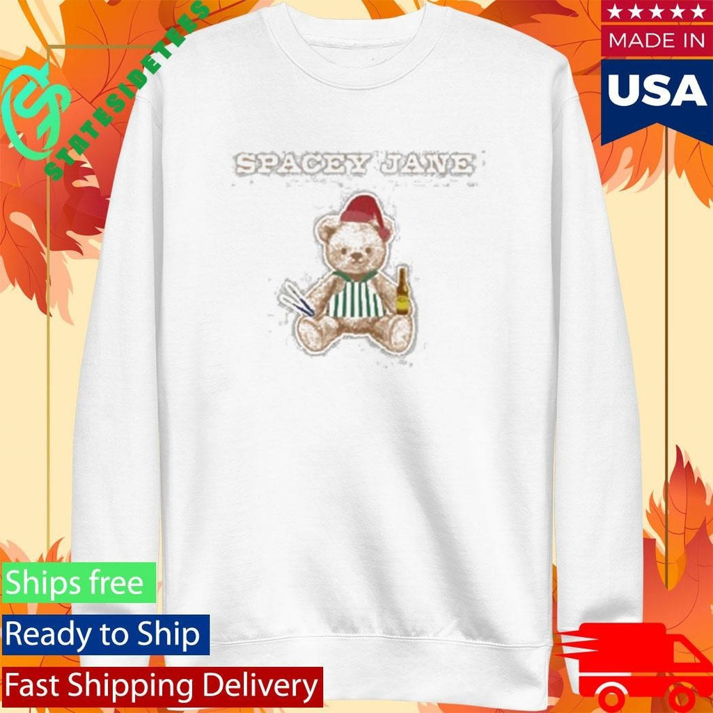 Spacey Jane Holiday Bear Shirt Unisex , , , Long Sleeve Tee