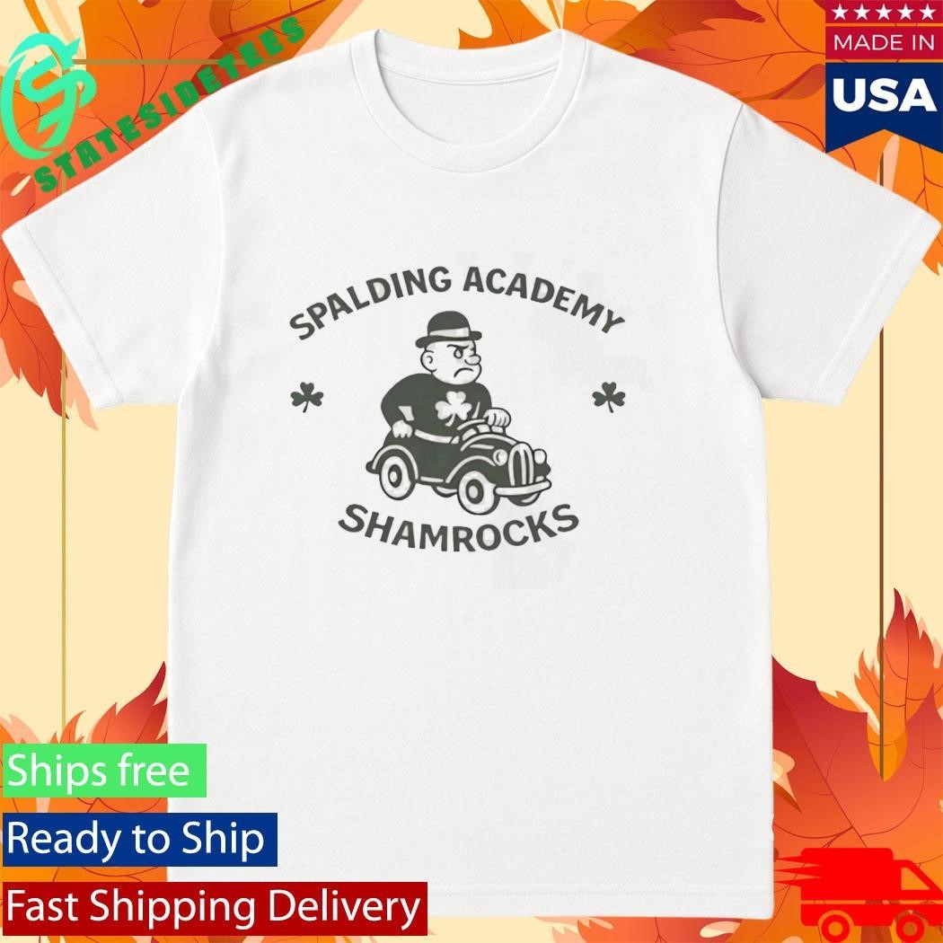 Spalding Academy Shamrocks Shirt Unisex , , , Long Sleeve Tee