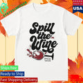 Spill The Wine Unisex , , , Long Sleeve Tee