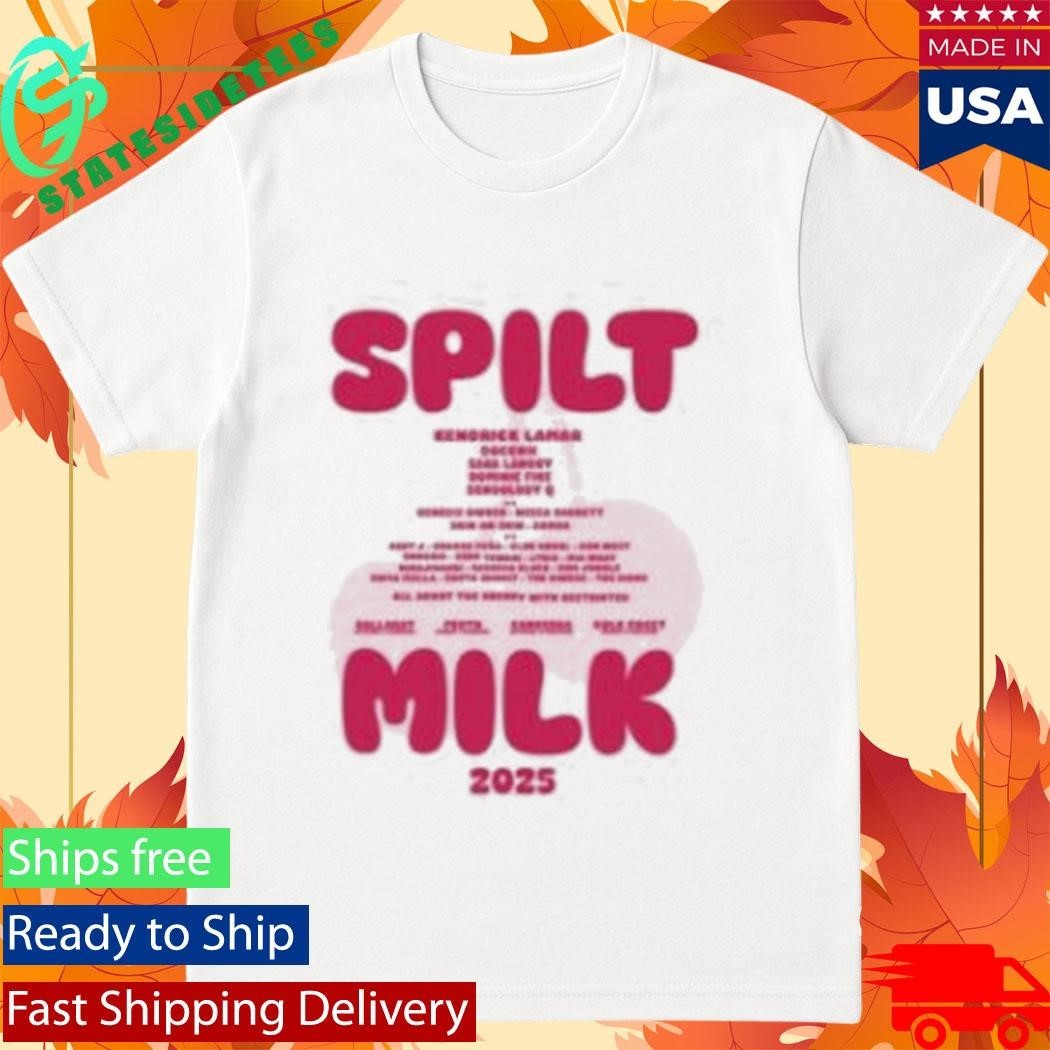Spilt Milk Festival 2025 Cherry Tour shirt Unisex , , , Long Sleeve Tee