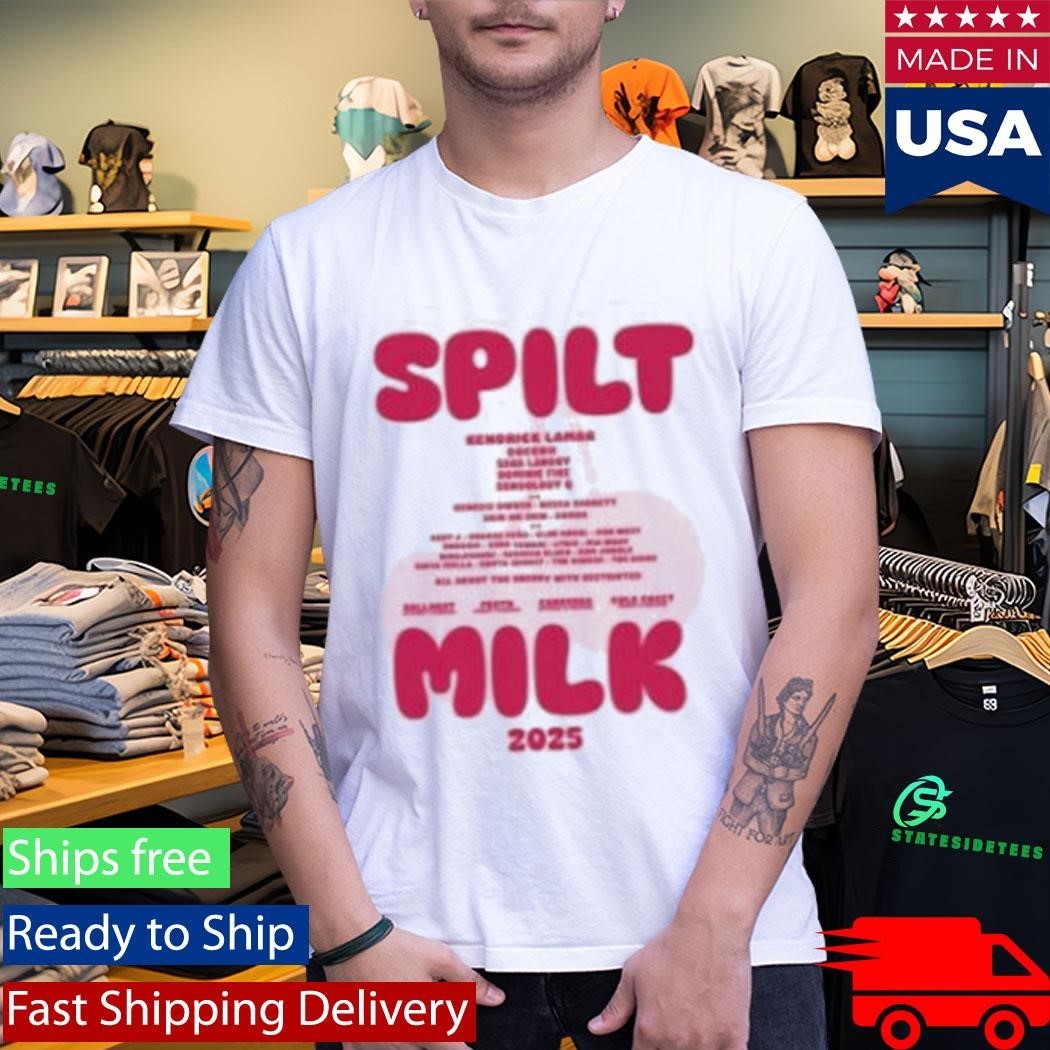 Spilt Milk Festival 2025 Cherry Tour shirt Unisex , , , Long Sleeve Tee