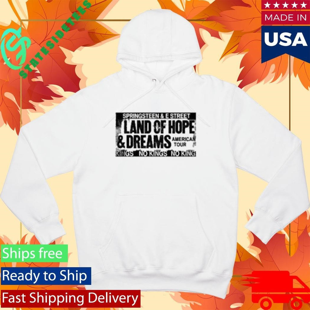 Springsteen & The E Street Band 2026 Land Of Hope & Dreams American Tour Shirt Unisex , , , Long Sleeve Tee