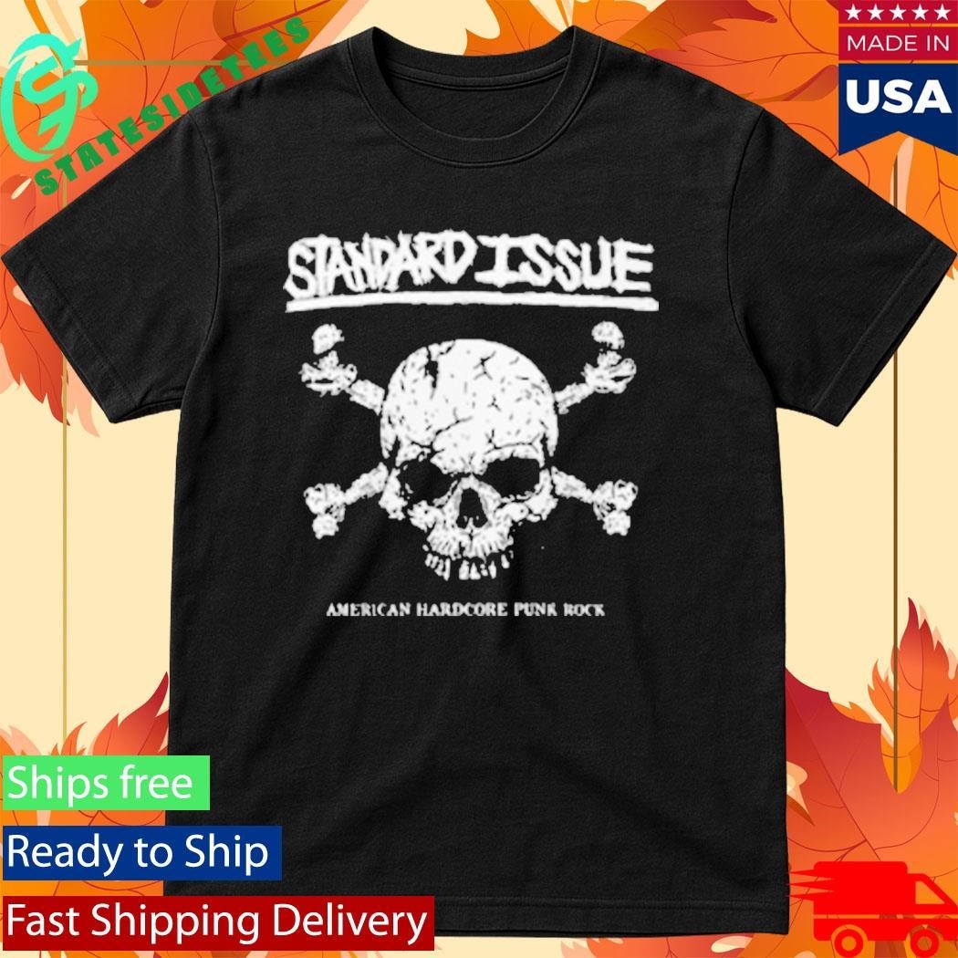 Standard Issue American Hardcore Punk Rock Shirt Unisex , , , Long Sleeve Tee