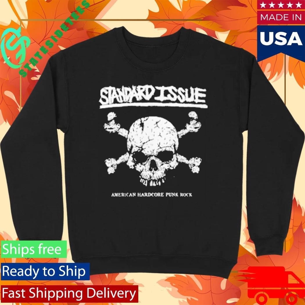 Standard Issue American Hardcore Punk Rock Shirt Unisex , , , Long Sleeve Tee