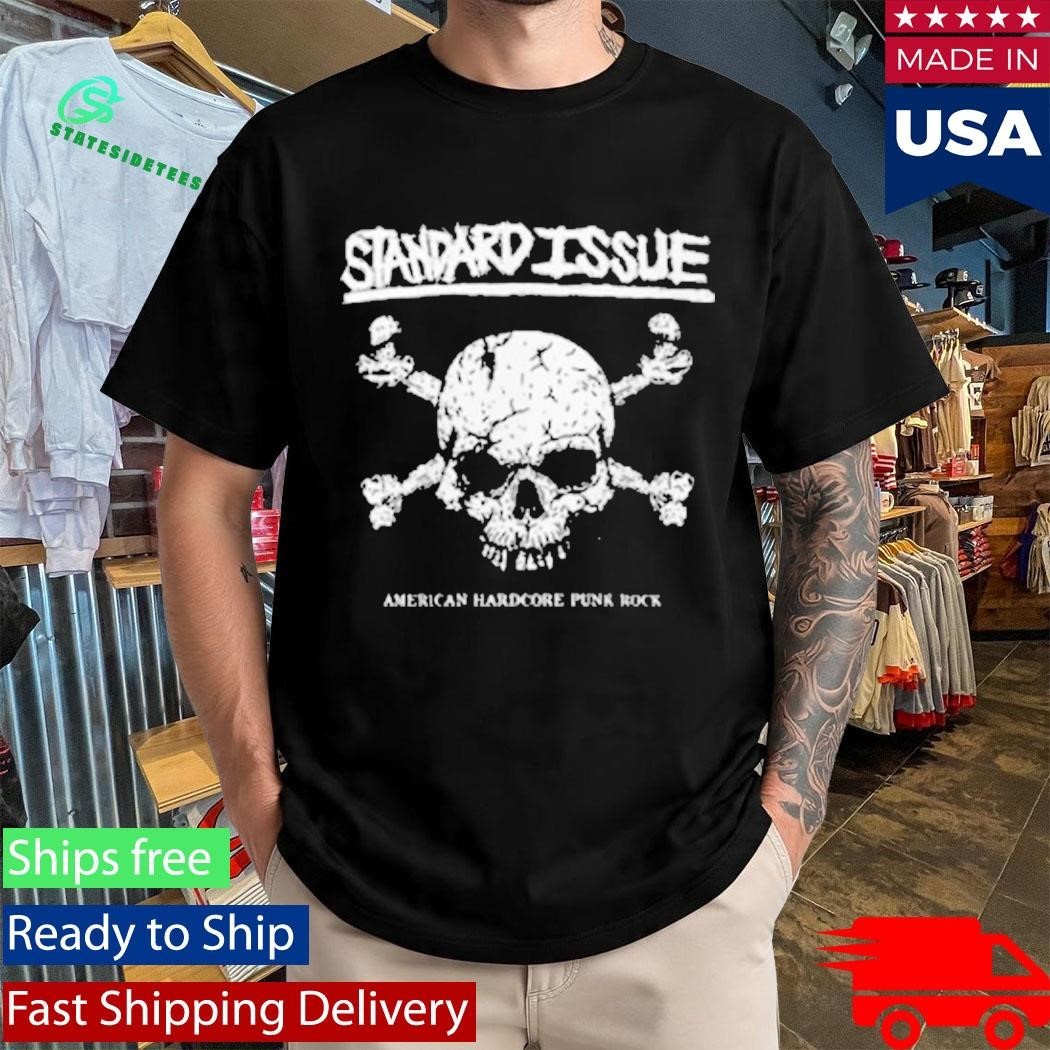 Standard Issue American Hardcore Punk Rock Shirt Unisex , , , Long Sleeve Tee