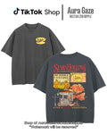 Stars Hollow Two Sided Comfort Colors Back Front Stars Hollow Bootleg Shirt Lukes Diner Movie T-Shirts
