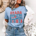 Stars Stripes Reproductive Rights Shirt Stars Stripes Reproductive Rights 4Th July Shirt America Peace Shirt T-Shirts