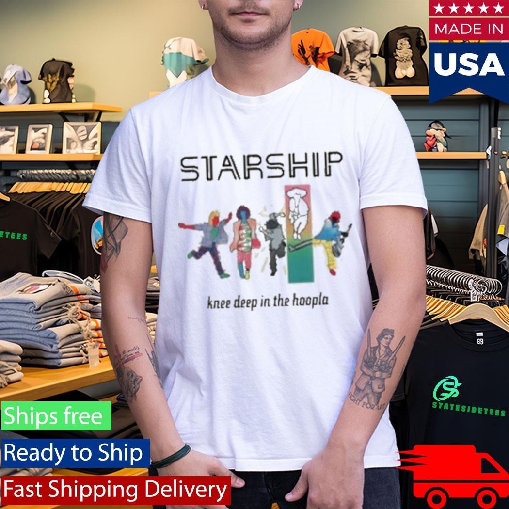 Starship Knee Deep In The Hoopla Shirt Unisex , , , Long Sleeve Tee