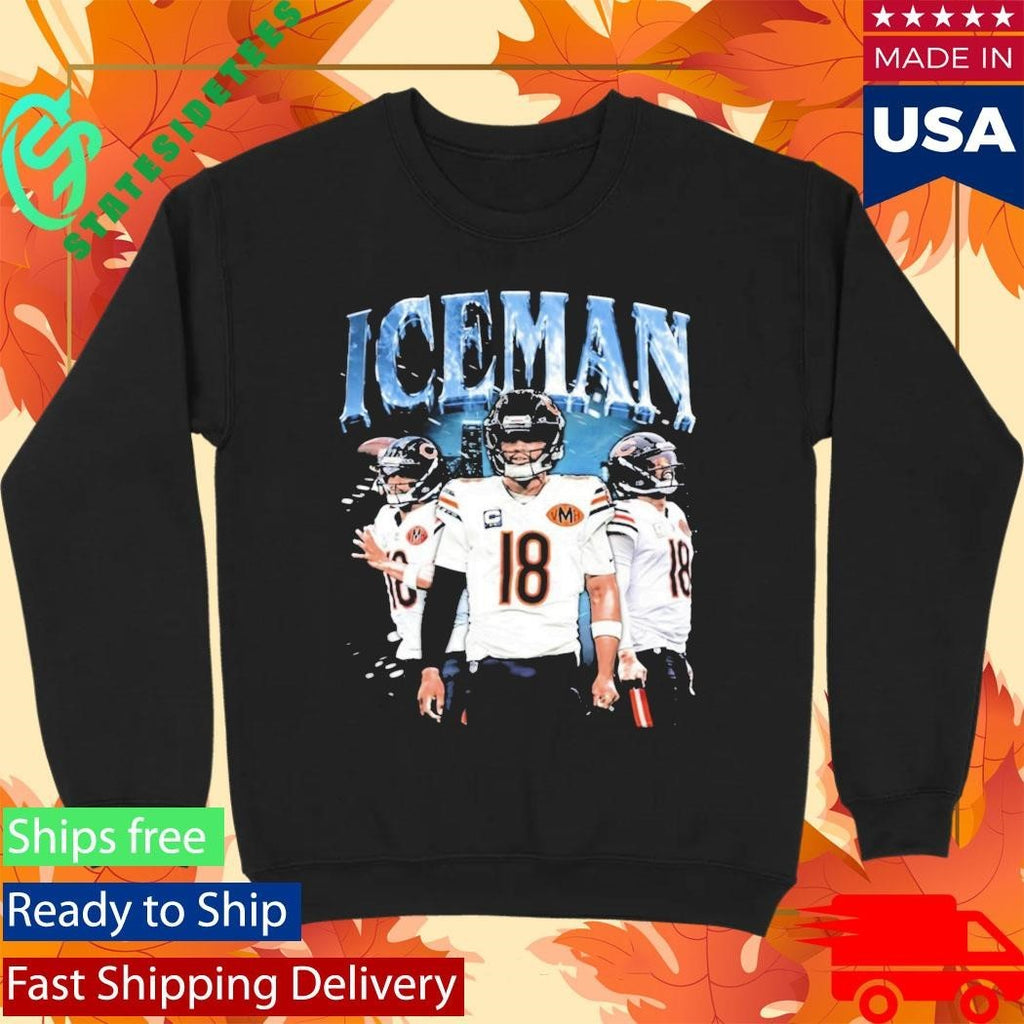 Stassi Caleb Williams Iceman Chicago Shirt Unisex , , , Long Sleeve Tee