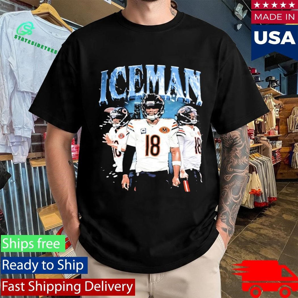 Stassi Caleb Williams Iceman Chicago Shirt Unisex , , , Long Sleeve Tee