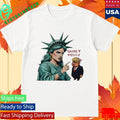 Statue Of Liberty Quiet Piggy Trump Shirt Unisex , , , Long Sleeve Tee