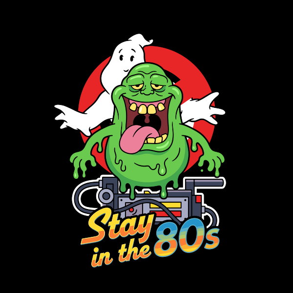 Stay In The 80S Slimer Retro Vibe