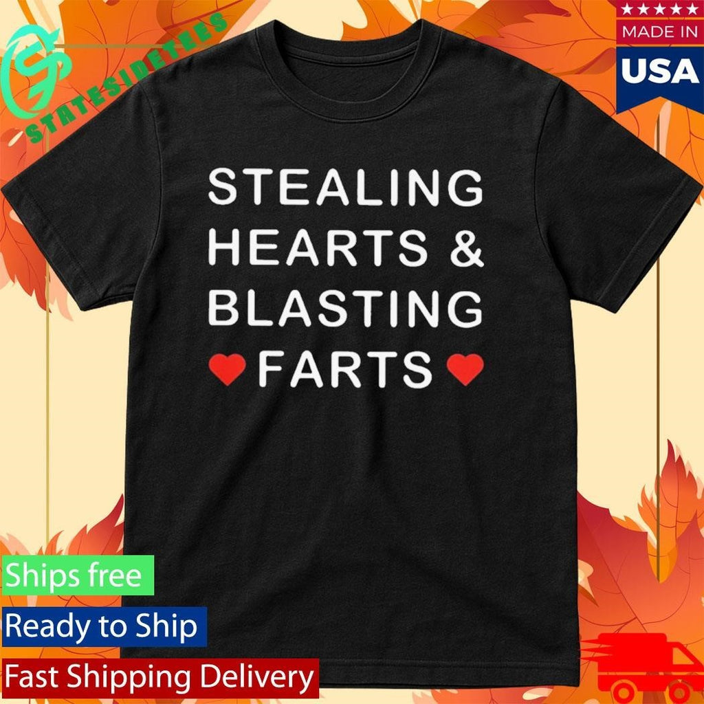 Stealing Heart And Blasting Farts Shirt Unisex , , , Long Sleeve Tee