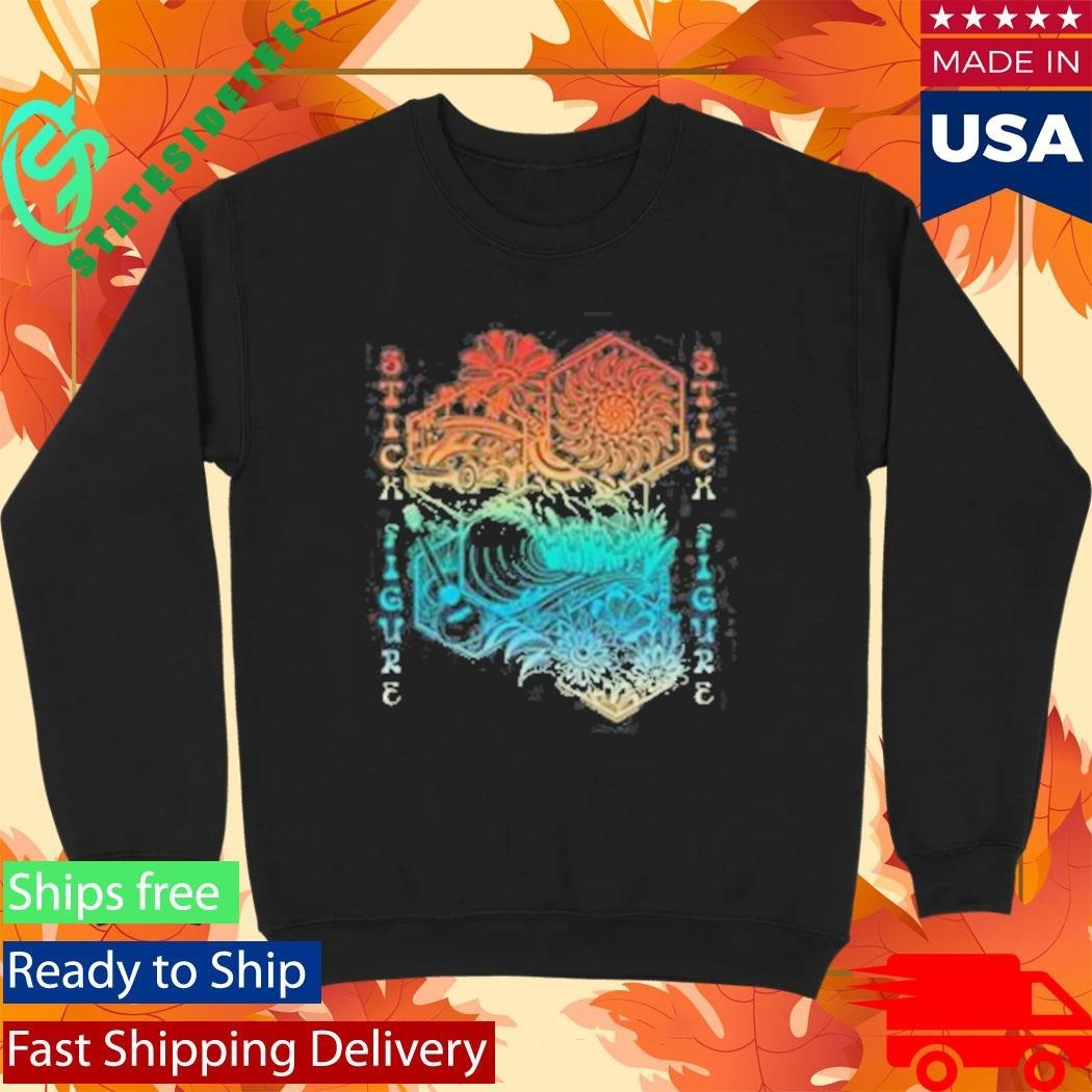 Stick Figure Coastal Cruiser Shirt Unisex , , , Long Sleeve Tee