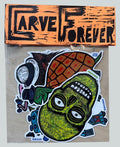 Sticker Pack Five "4 Inch Vinyl Stickers T-Shirts