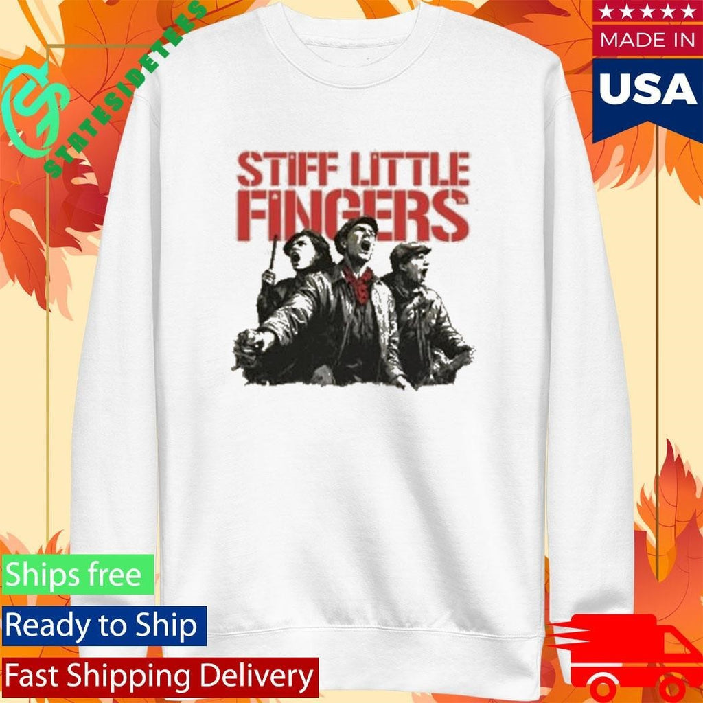 Stiff Little Fingers Raise Your Voice Ecru Tour Sand Unisex , , , Long Sleeve Tee