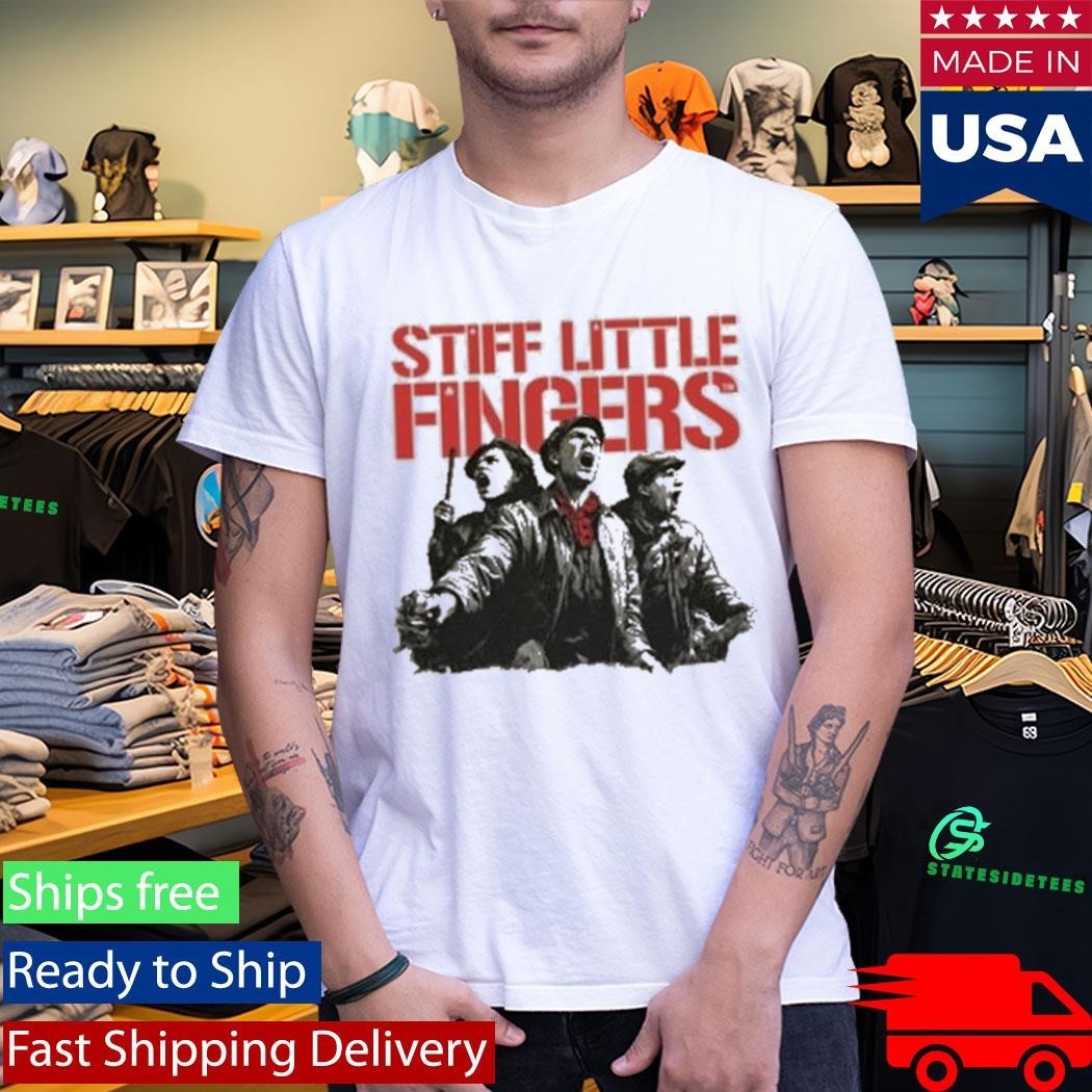 Stiff Little Fingers Raise Your Voice Ecru Tour Sand Unisex , , , Long Sleeve Tee