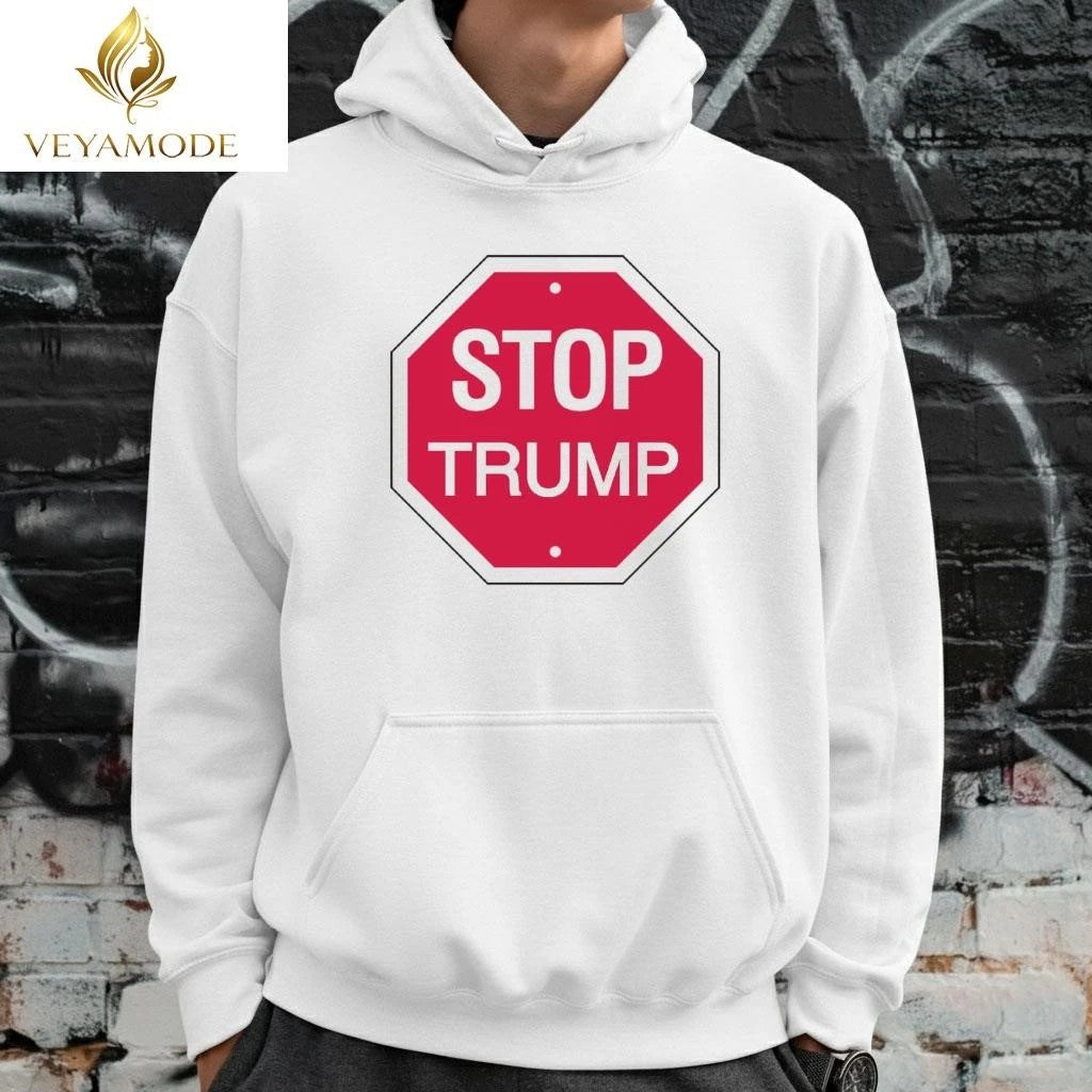 Stop Trump tee Unisex , , , Long Sleeve Tee