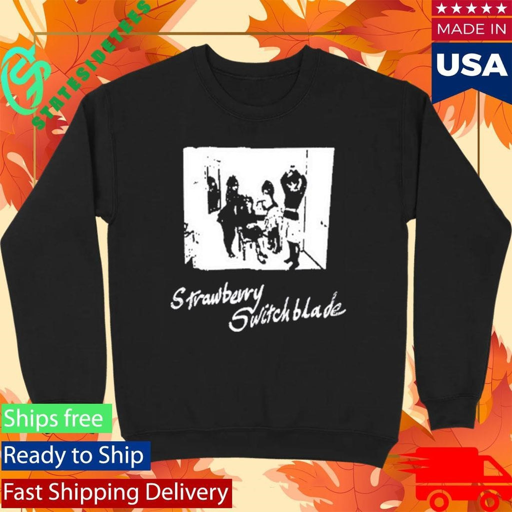 Strawberry Switchblade 1982 4 Piece Posing Shirt Unisex , , , Long Sleeve Tee