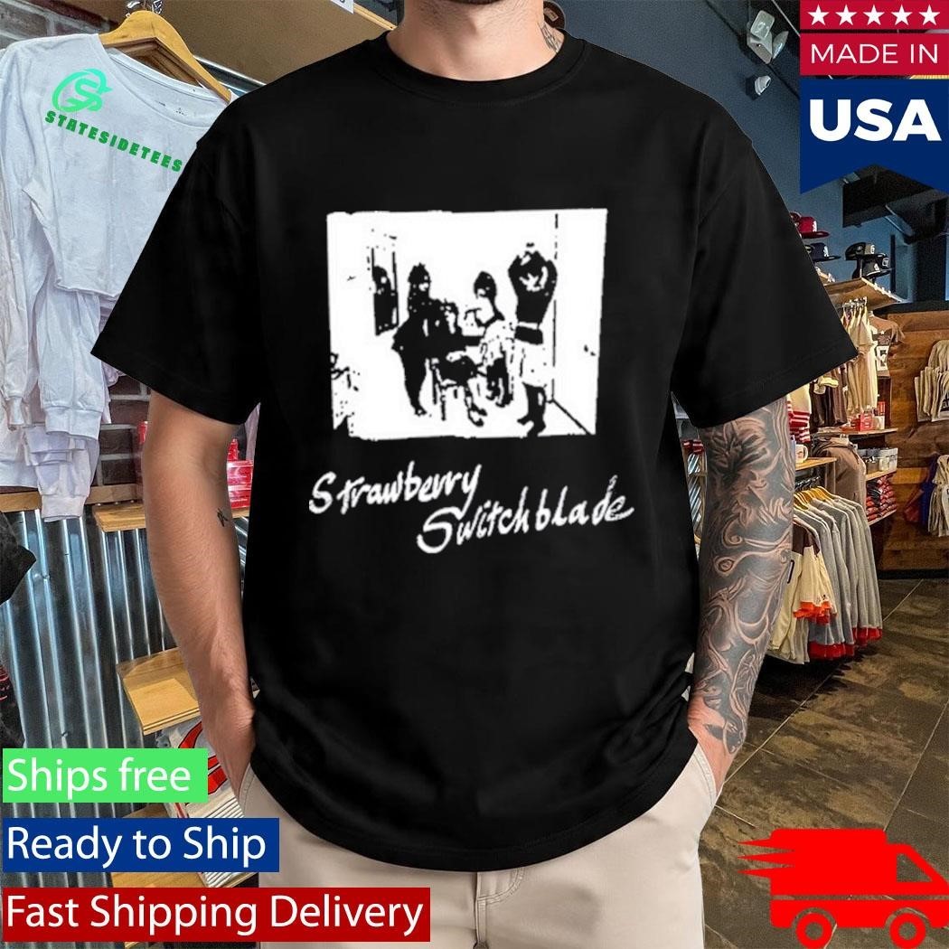 Strawberry Switchblade 1982 4 Piece Posing Shirt Unisex , , , Long Sleeve Tee