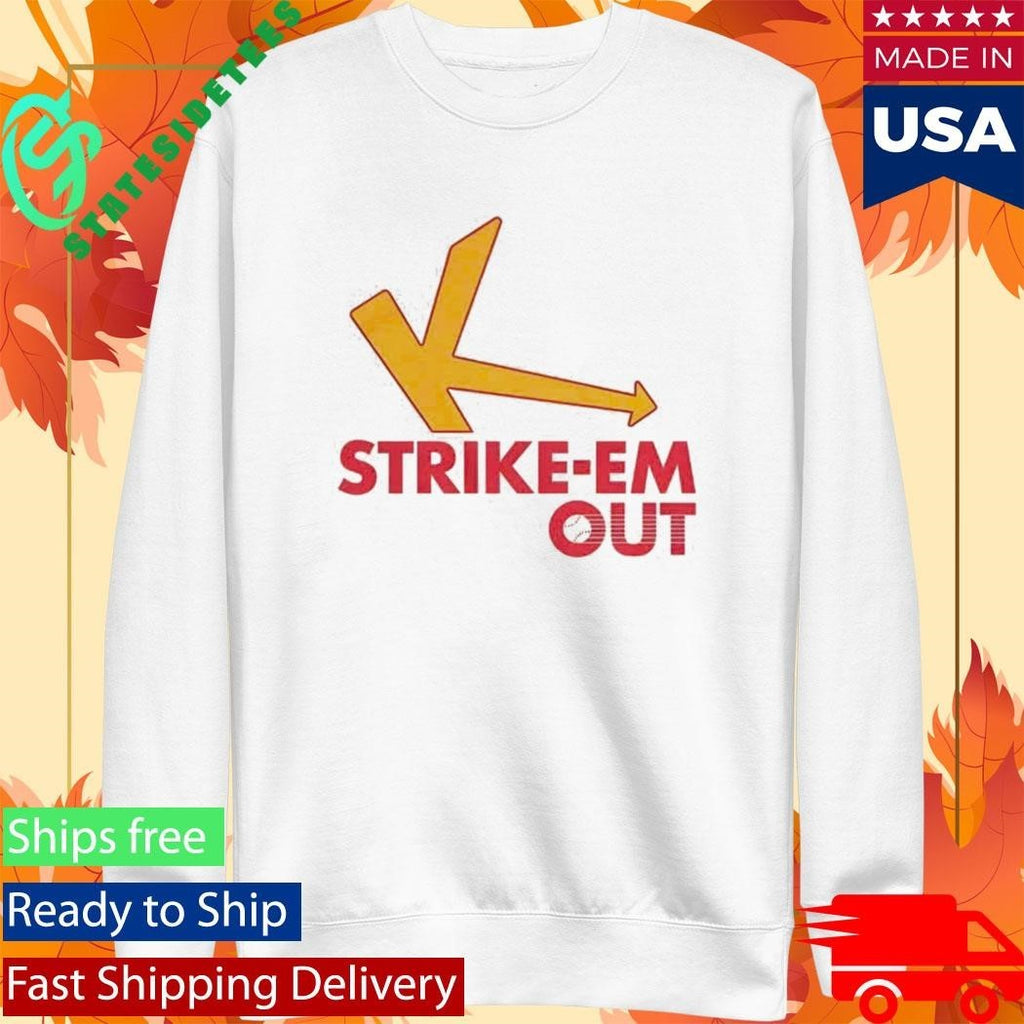 Strike-Em Out Shirt Unisex , , , Long Sleeve Tee