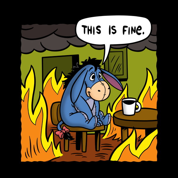 Stuffed Donkey Is Fine