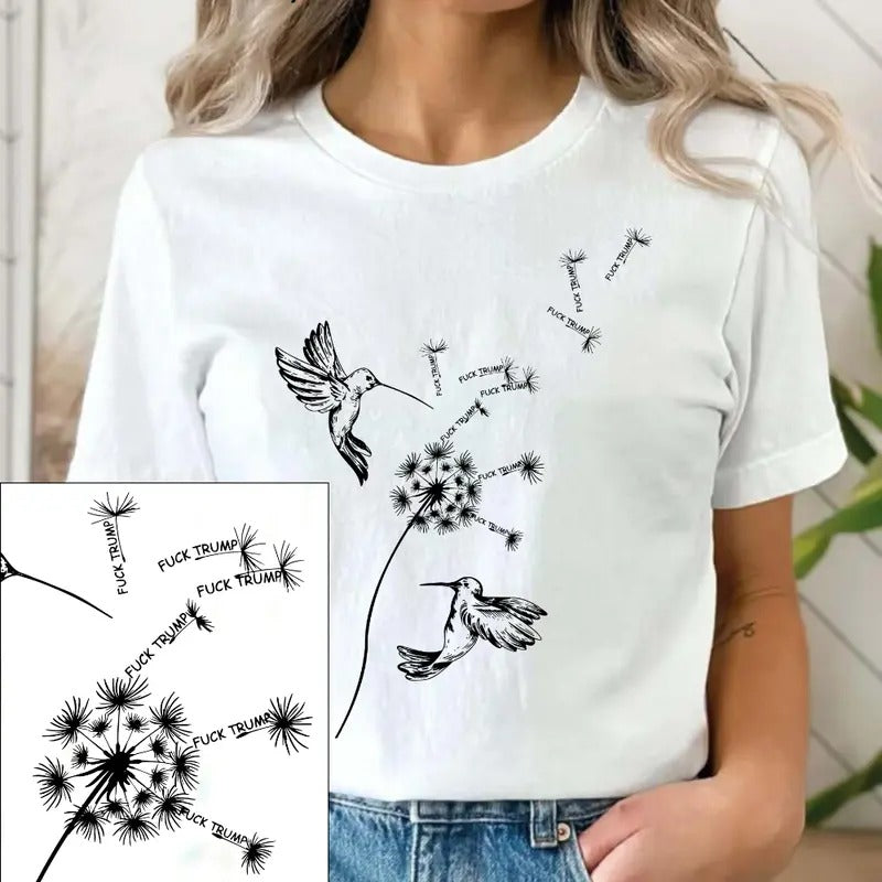 Subtle Fuck Trump Anti Trump Shirt T-Shirts