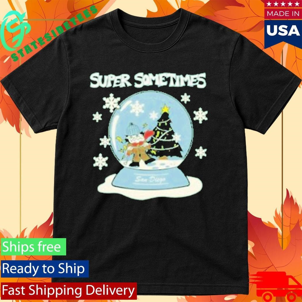 Super Sometimes Snow Globe Shirt Unisex , , , Long Sleeve Tee