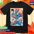 Superman vs Homelander First Look In DC K.O. Boss Battle Comic Shirt Unisex , , , Long Sleeve Tee