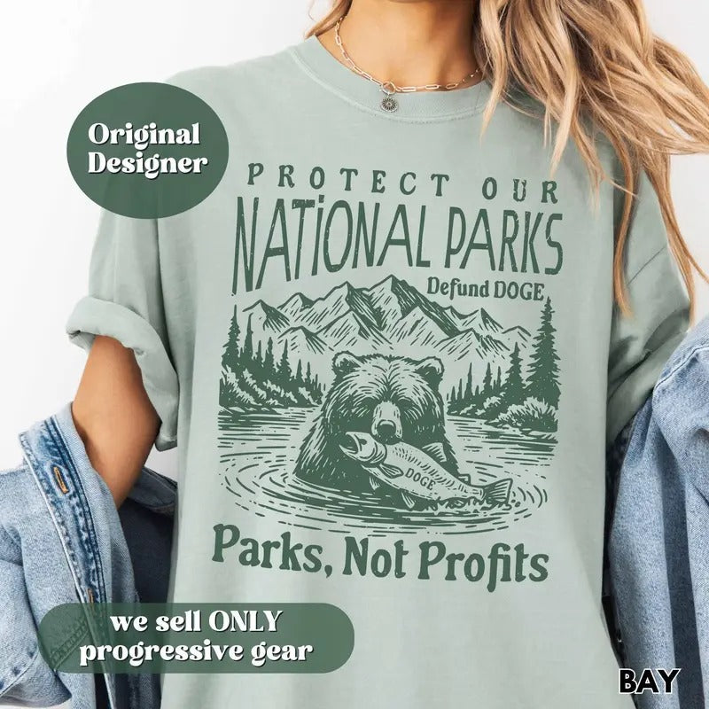 Support National Parks Shirt Subtle Trump Shirt Fuck Elon Musk Shirt Anti Elon Musk Fuck Donald Trump Yosemite Joshua Park T-Shirts