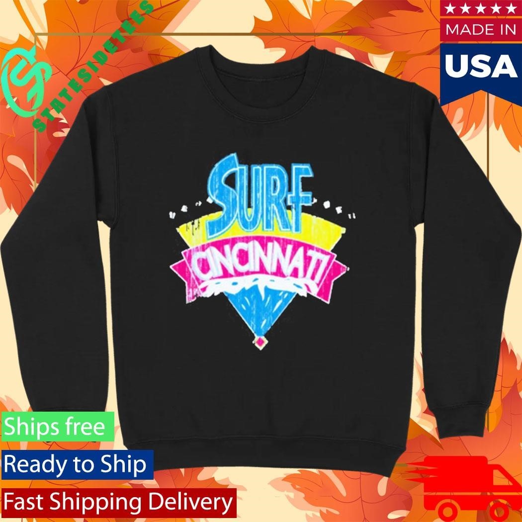 Surf Cincinnati Shirt Unisex , , , Long Sleeve Tee