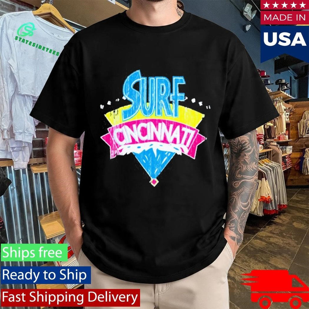 Surf Cincinnati Shirt Unisex , , , Long Sleeve Tee