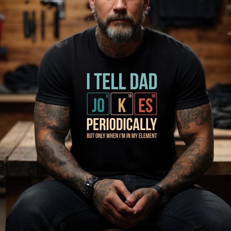 I Tell Dad Jokes Shirt Shirt I Tell Dad Jokes Periodically Dad Jokes Shirt Daddy Shirt Awesome Dad Shirt Best Dad Shirts T-Shirts