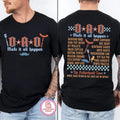Dada Shirt Fatherhood Tour Shirt Dad Sublimation Best Dad Ever Some Days I Rock Dad Shirt Make All Happen T-Shirts