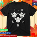 Swedish House Mafia 3.0 Crowns Shirt Unisex , , , Long Sleeve Tee