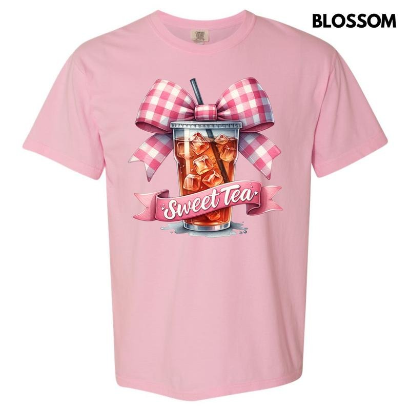 Sweet Tea Coquette Comfort Colors 'NLB' T-Shirts