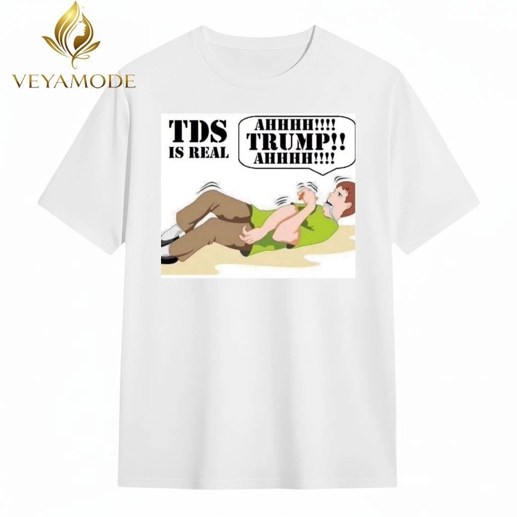 TDS is real Ahhhh Trump tee Unisex , , , Long Sleeve Tee