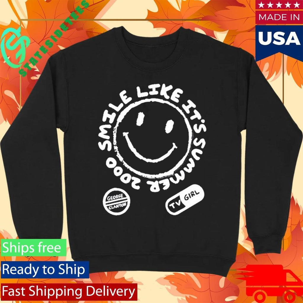 TV Girl Gray On Black Summer 2000 Shirt Unisex , , , Long Sleeve Tee