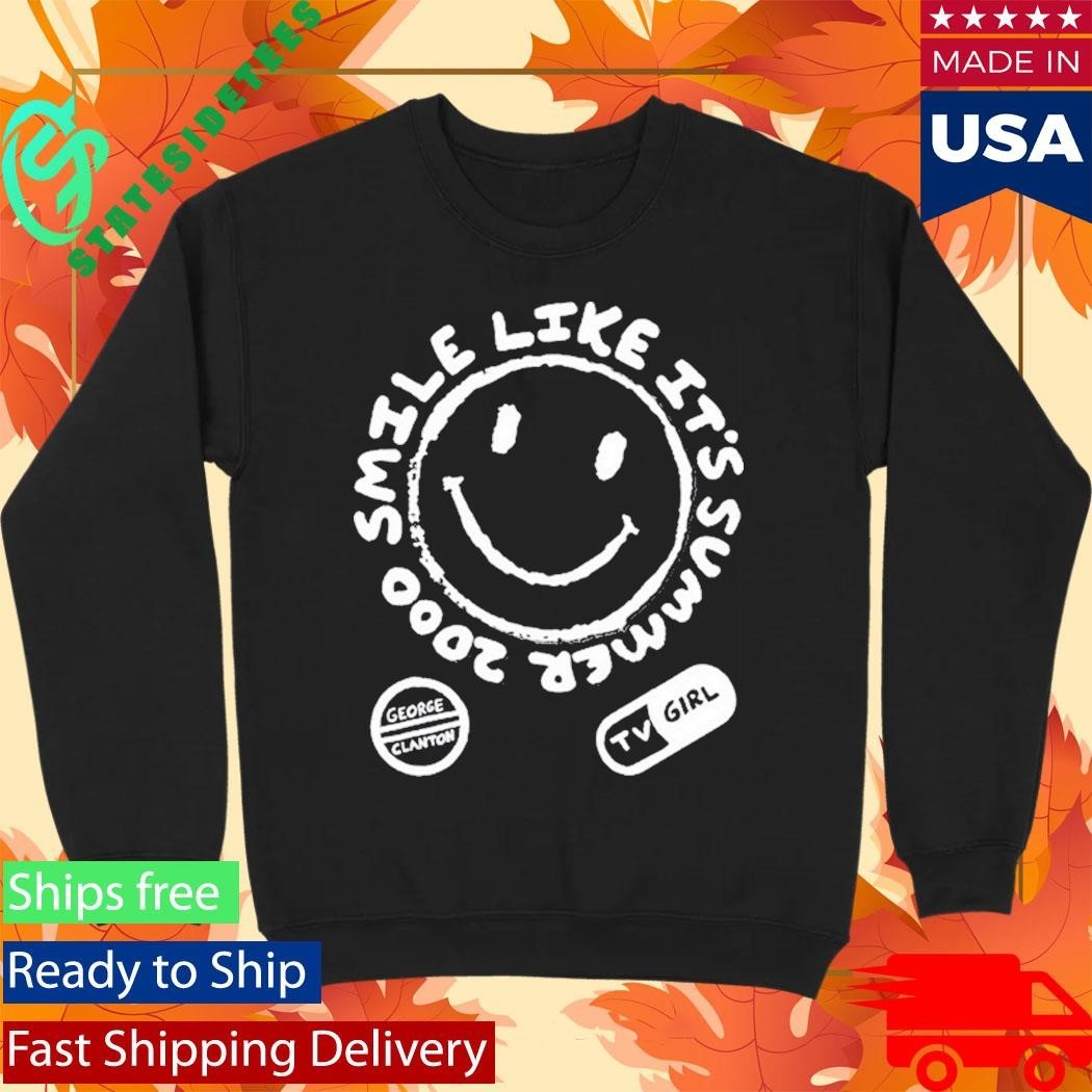 TV Girl Gray On Black Summer 2000 Shirt Unisex , , , Long Sleeve Tee