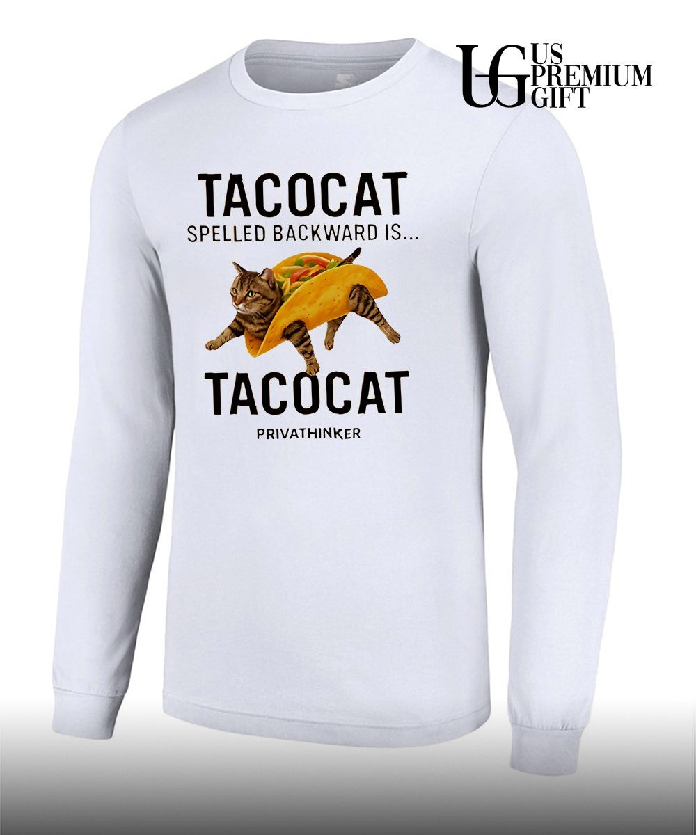 Tacocat spelled backward is tacocat privathinker shirt