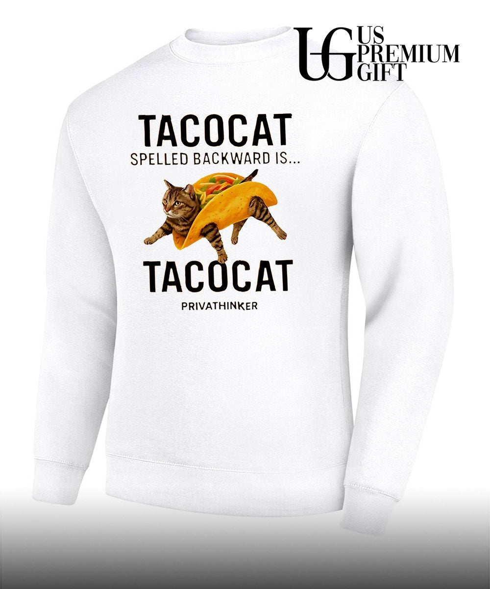 Tacocat spelled backward is tacocat privathinker shirt