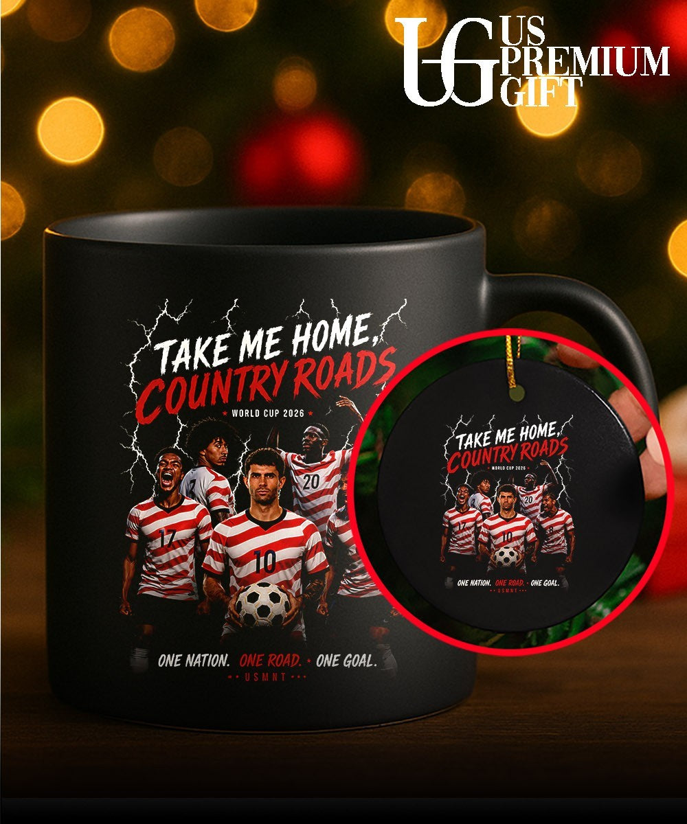 Take Me Home Country Roads USA Soccer World Cup 2026 shirt