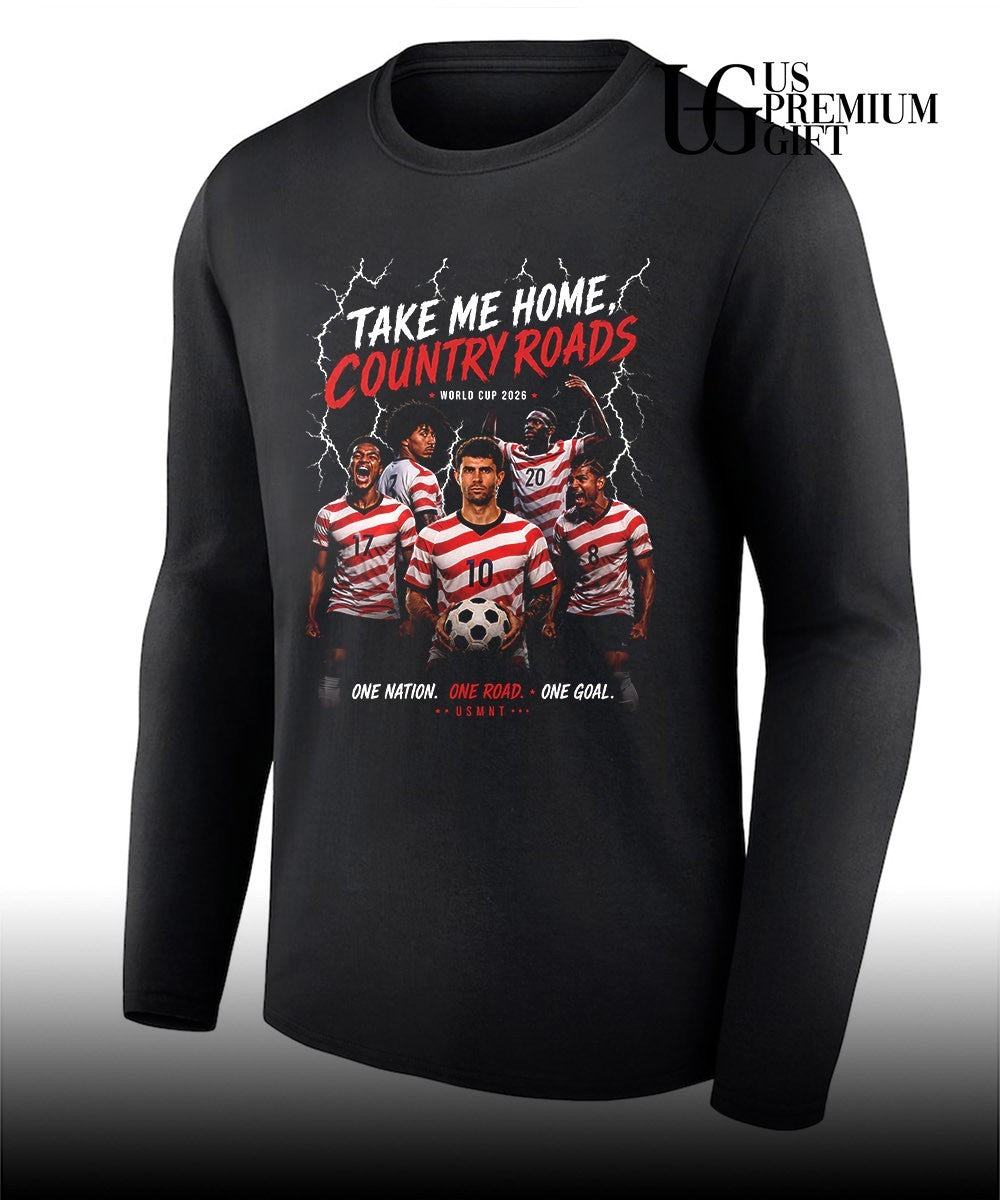 Take Me Home Country Roads USA Soccer World Cup 2026 shirt